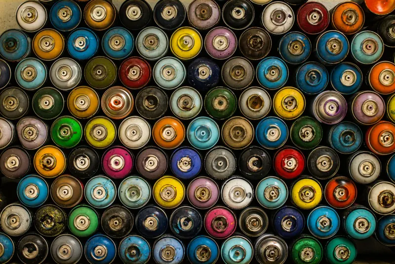 Latas de aerossol